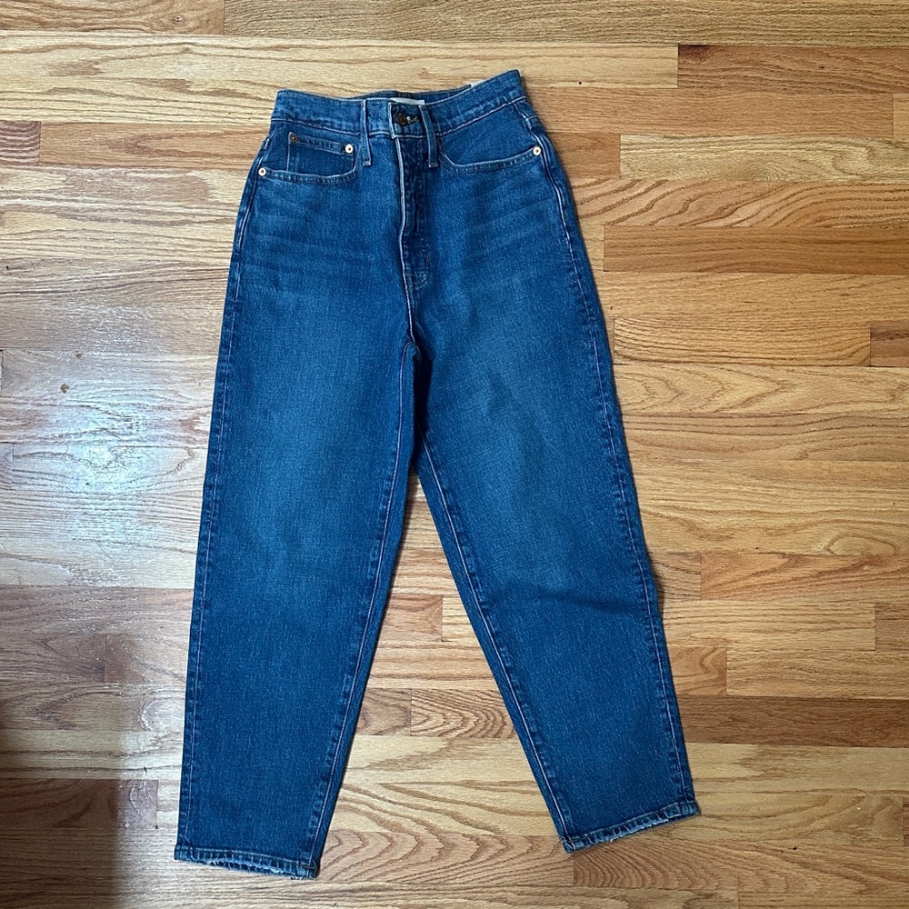Madewell Dark Blue Ankle Jeans